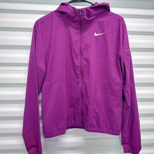 Purple Nike Women's Running Jacket, Size Small